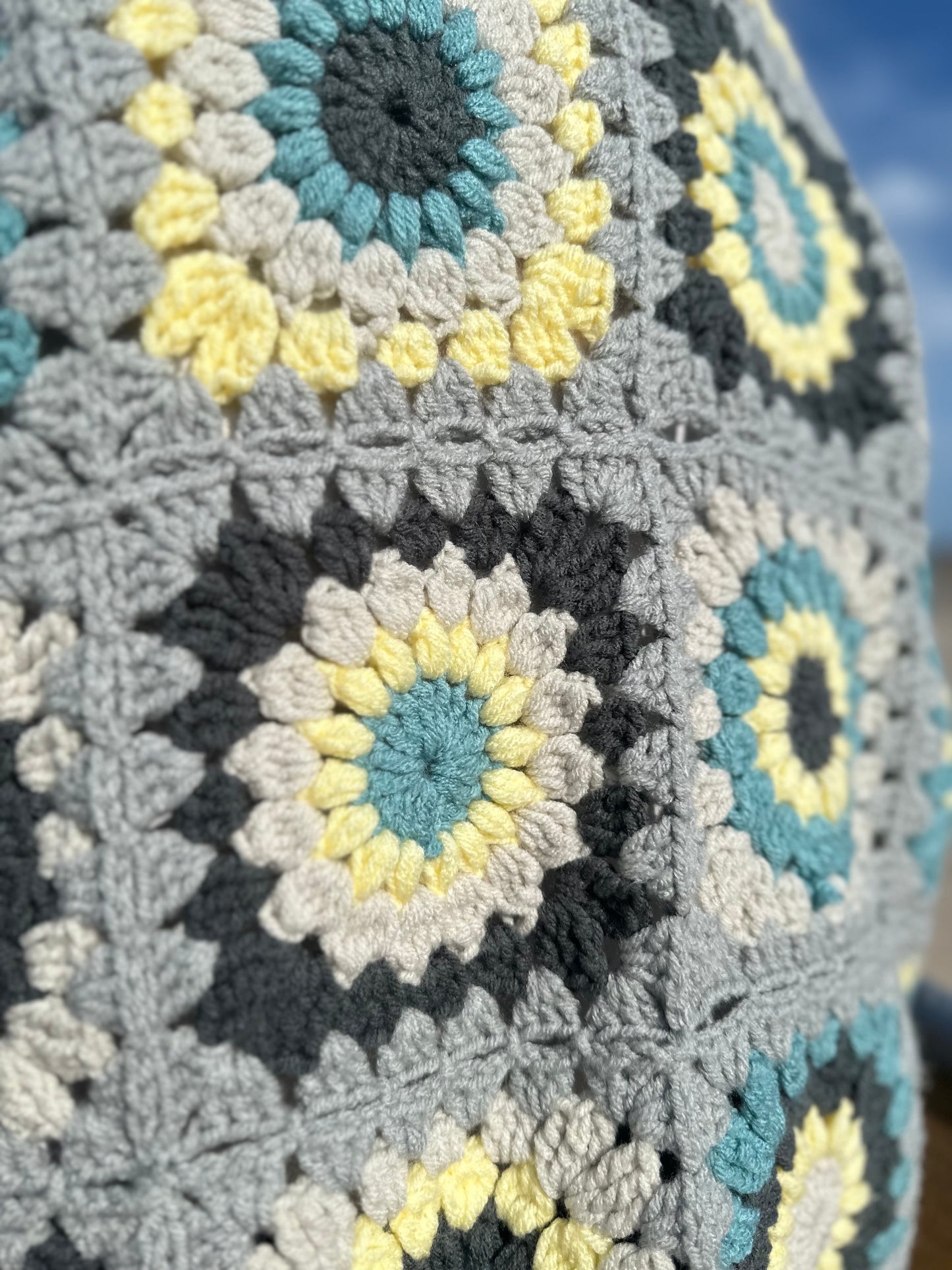 Crochet Granny Square Cardigan