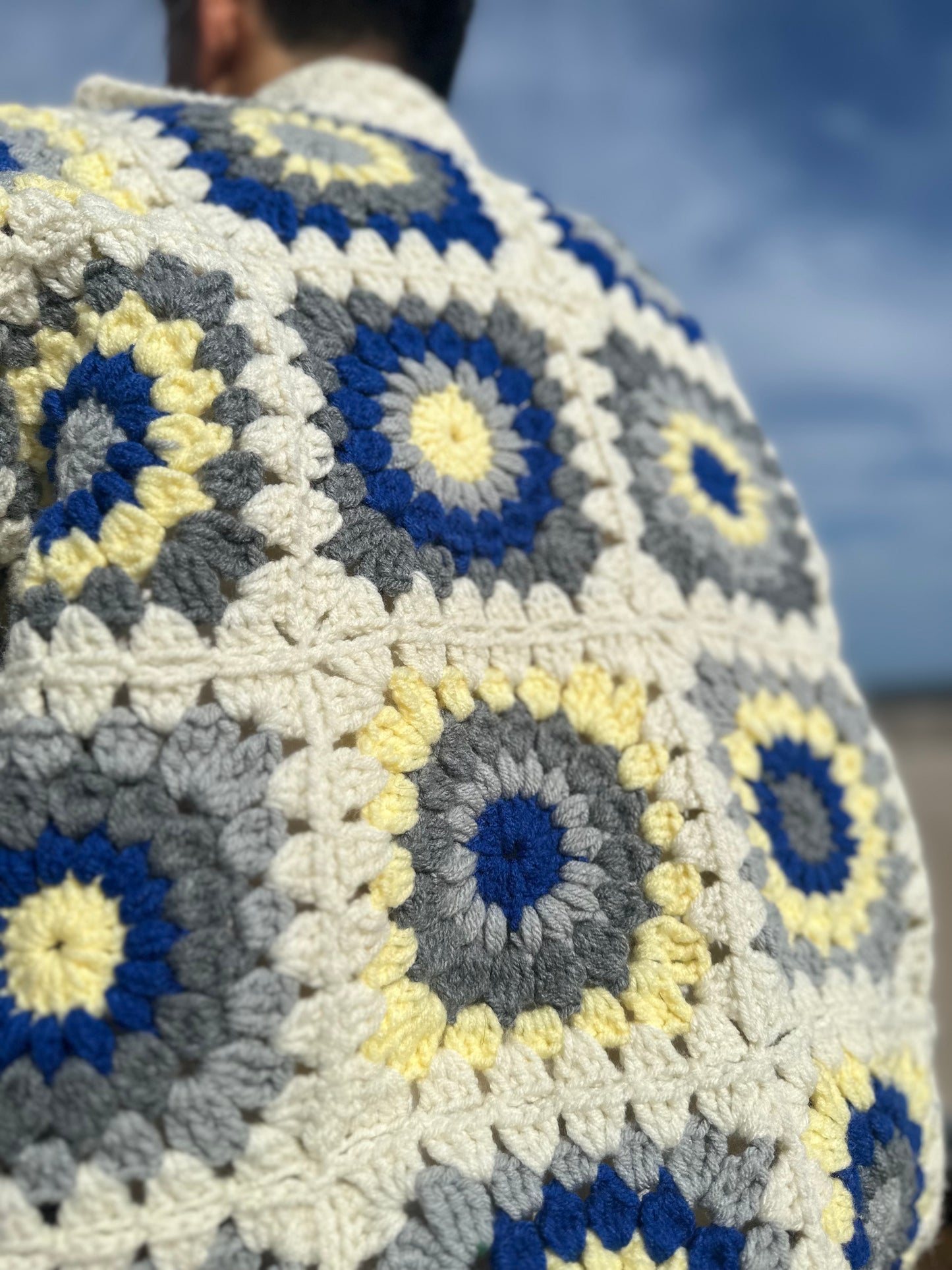 Crochet Granny Square Cardigan