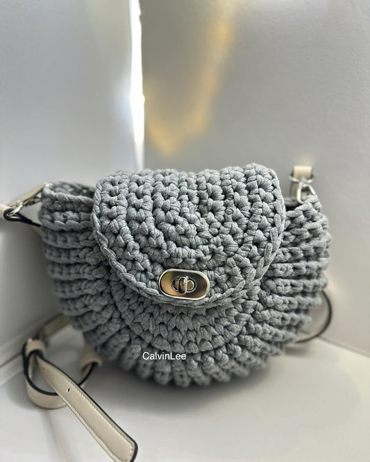 Handbag w/ Leather Strap