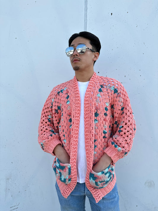 Cardigan with pockets