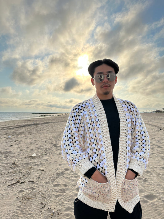 Cardigan with pockets