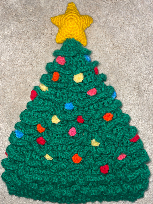 Christmas Tree Beanie Pattern